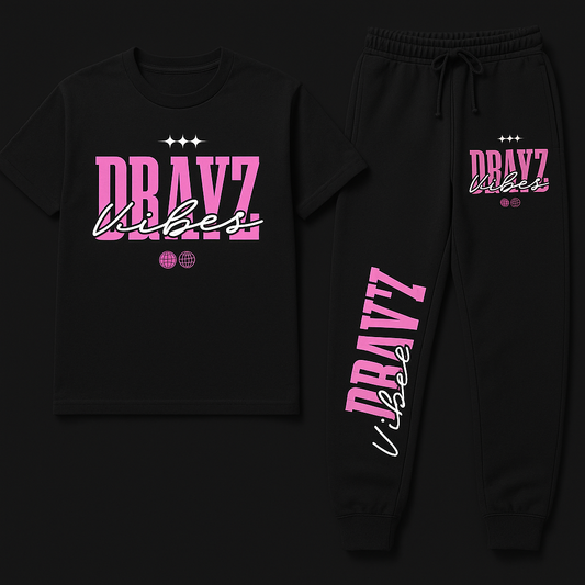 DRAYZ Vibes Tee & Joggers Set